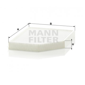 Salono filtras MANN-FILTER CU 2450 | MOVIDA.LT