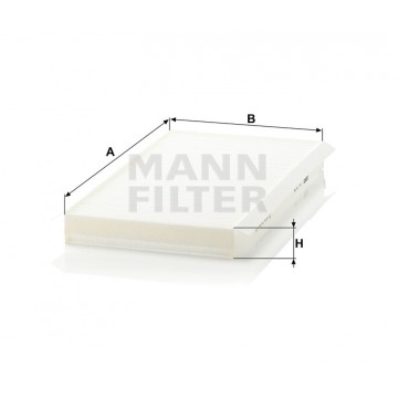 Salono filtras MANN-FILTER CU 3139 | MOVIDA.LT